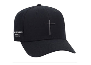 Embroidery Cross 6 Panel Dad Hat. Pro Baseball Cap Style With Adjustable Snapback. Made Of Quality Wool Blend. Brooklyn, New York Coordinates Embroidered On The Side